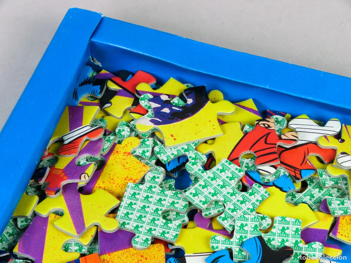 Puzzles: Puzzle Superman Borras DC C&oacute;mics 1979 completo - Foto 9