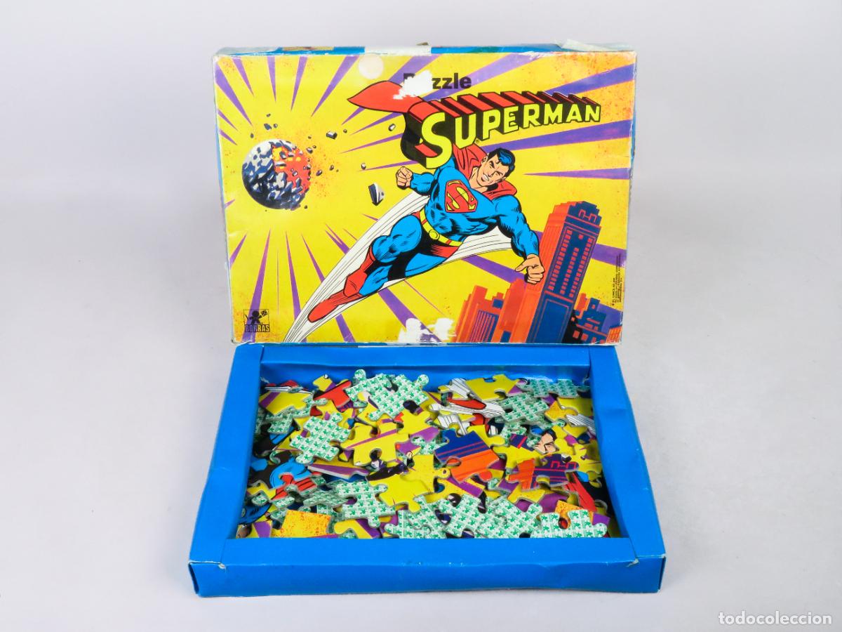 Puzzles: Puzzle Superman Borras DC C&oacute;mics 1979 completo - Foto 1