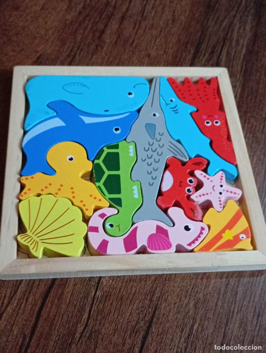 Puzzles: puzzle en bandeja de madera - Foto 1