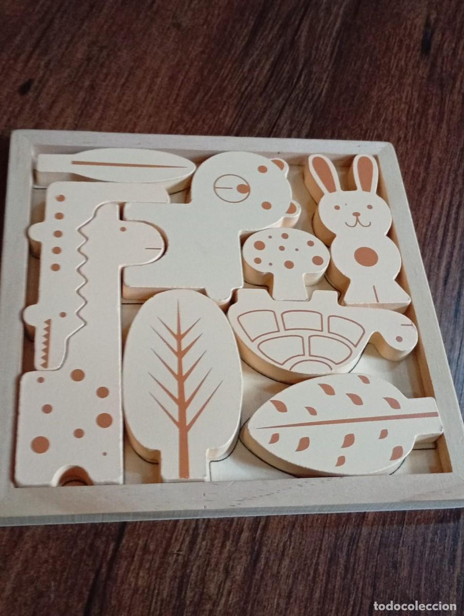 Puzzles: puzzle en bandeja de madera - Foto 1