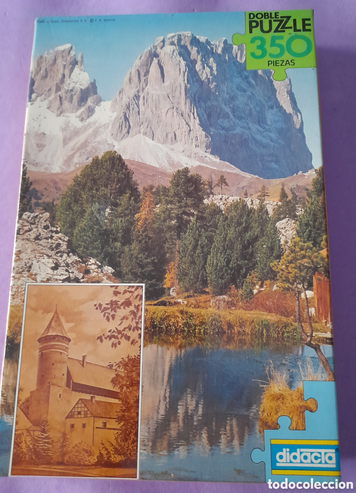 Puzzles: Antiguo puzzle, de la marca did&aacute;ctica , made in Spain - Foto 1