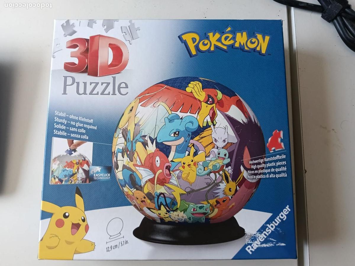 Puzzles: PUZZLE PUZLE 3D POK&Eacute;MON - 73 PIEZAS - RAVENSBURGER - Foto 1