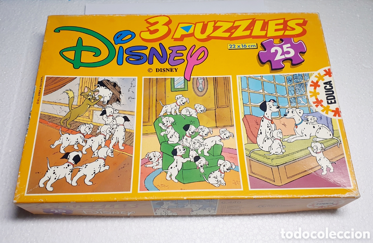 Puzzles: 101 DALMATAS *** DISNEY 3 PUZZLES - Foto 1