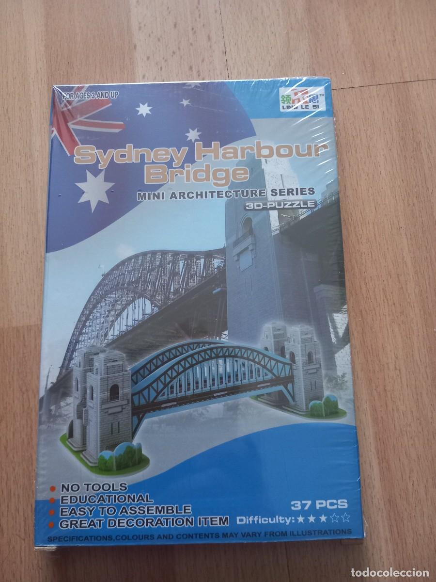 Puzzles: Puzzle 3D Sydney Harbour Bridge. Nuevo con precinto - Foto 1