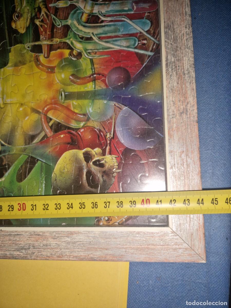 Puzzles: PUZZLE EL MAGO, DE EDUCA, CUADRO CON MARCO Y CRISTAL - Foto 3
