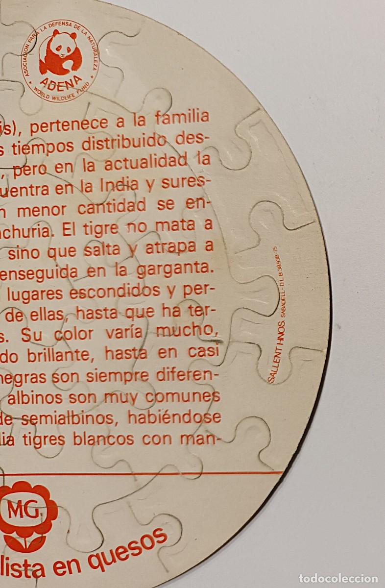 Puzzles: PUZZLE PROMOCIONAL QUESOS MG :TIGRE - Foto 3