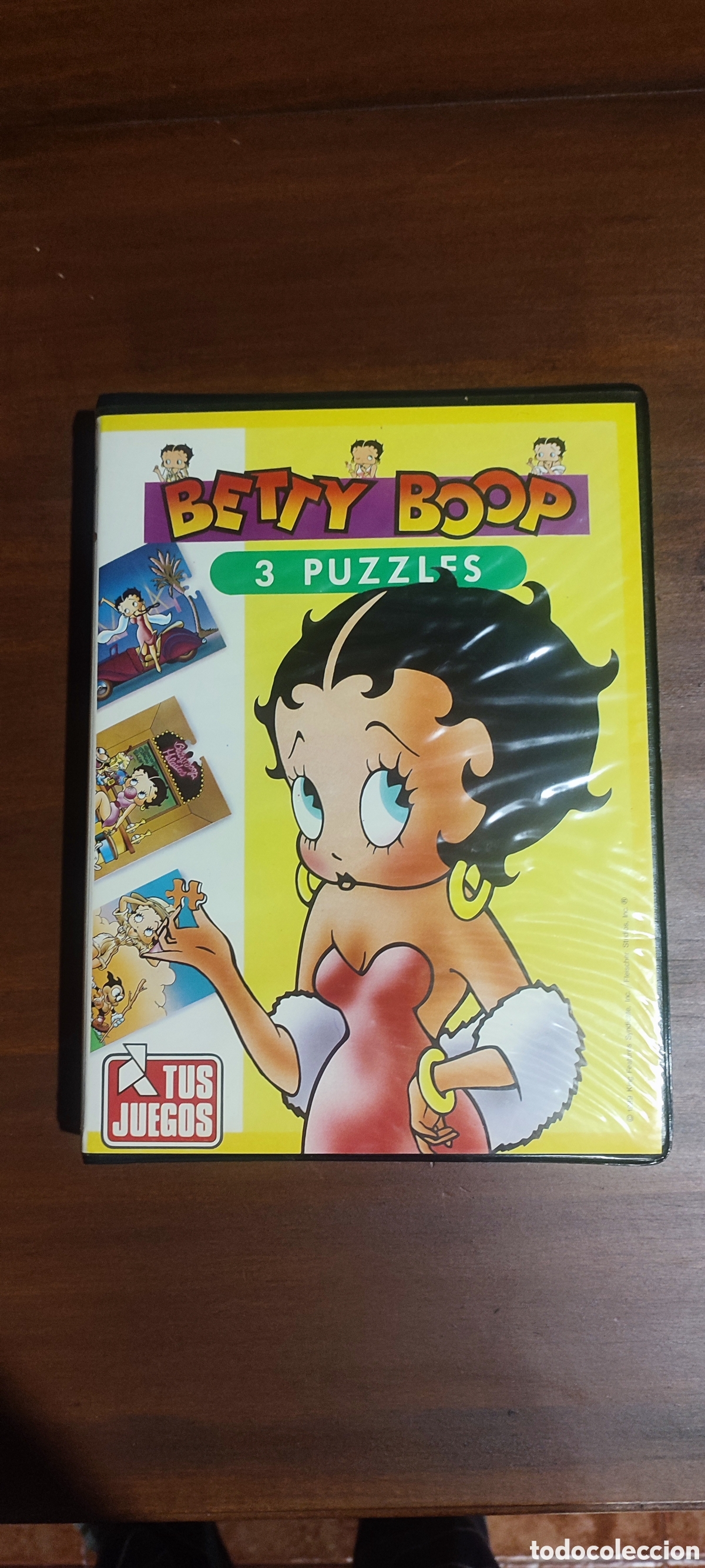 Puzzles: Betty Boop. Set de 3 puzzles