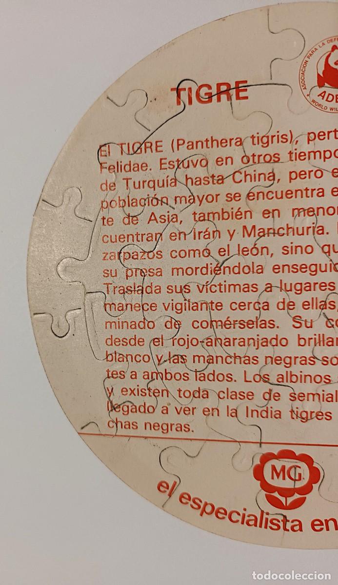 Puzzles: PUZZLE PROMOCIONAL QUESOS MG :TIGRE - Foto 3