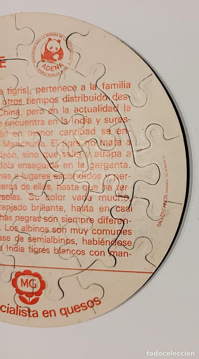 Puzzles: PUZZLE PROMOCIONAL QUESOS MG :TIGRE - Foto 4
