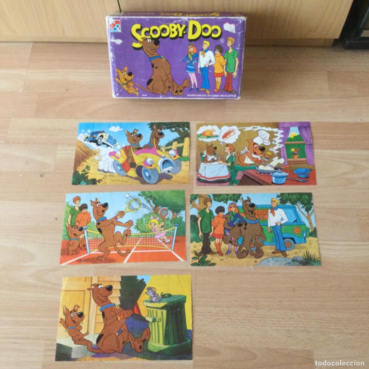 Puzzles: Rompecabezas Scoobe Doo. cubos de pl&aacute;stico. A&ntilde;os 70 - Foto 2