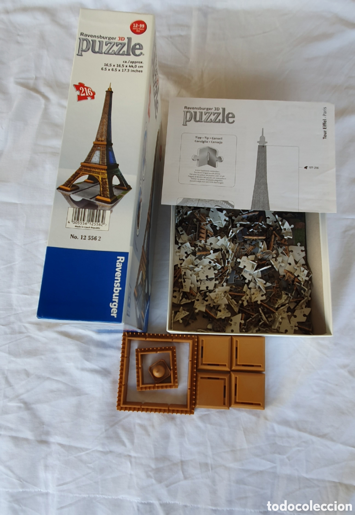 Puzzles: Puzzle 3D Torre Eiffel 216 piezas Ravensburger - Foto 9