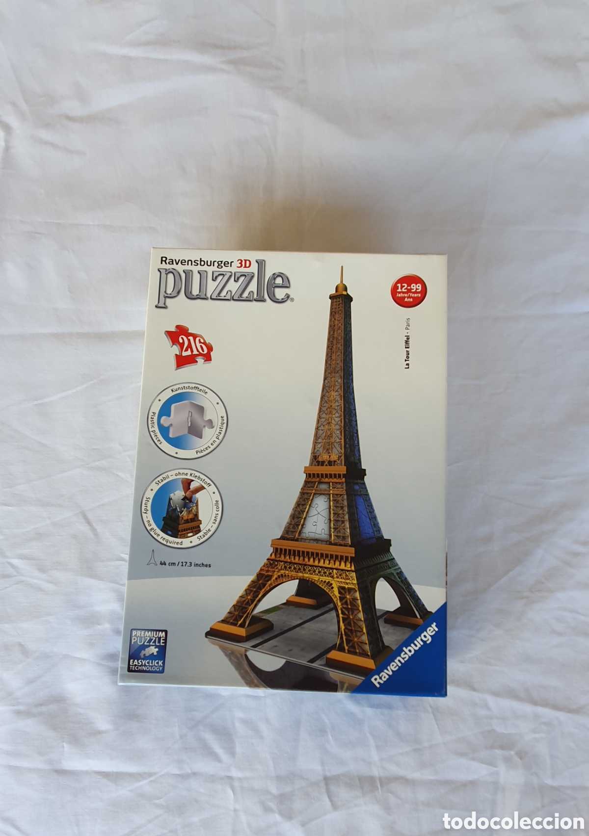 Puzzles: Puzzle 3D Torre Eiffel 216 piezas Ravensburger - Foto 1