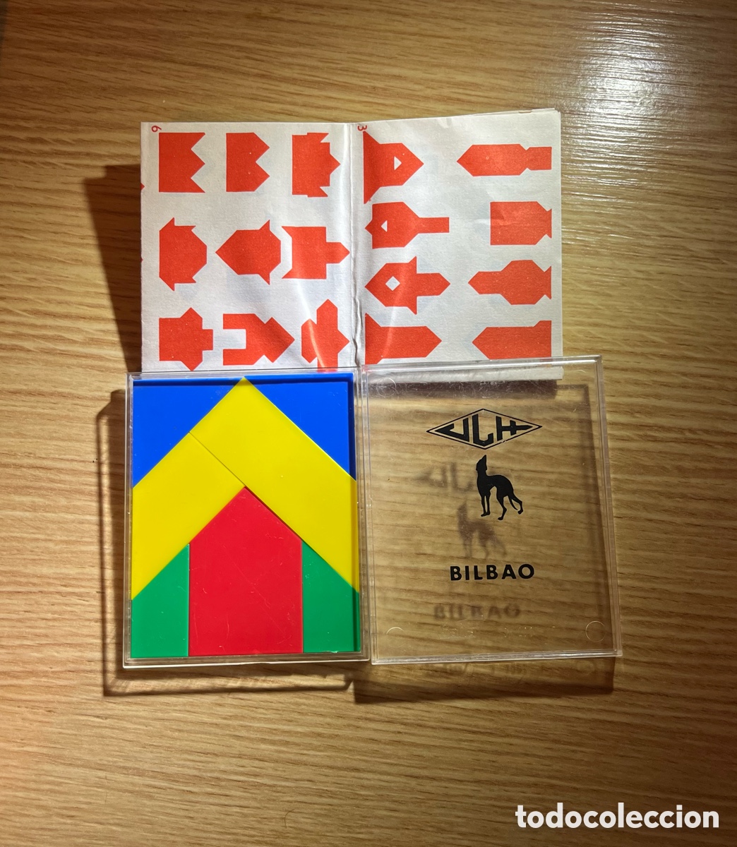 Puzzles: MOSAICO MIL FORMAS Safta Ref.3 2001 7. Antiguo Obsequio ULH Bilbao. Rompecabezas + hoja 133 modelos