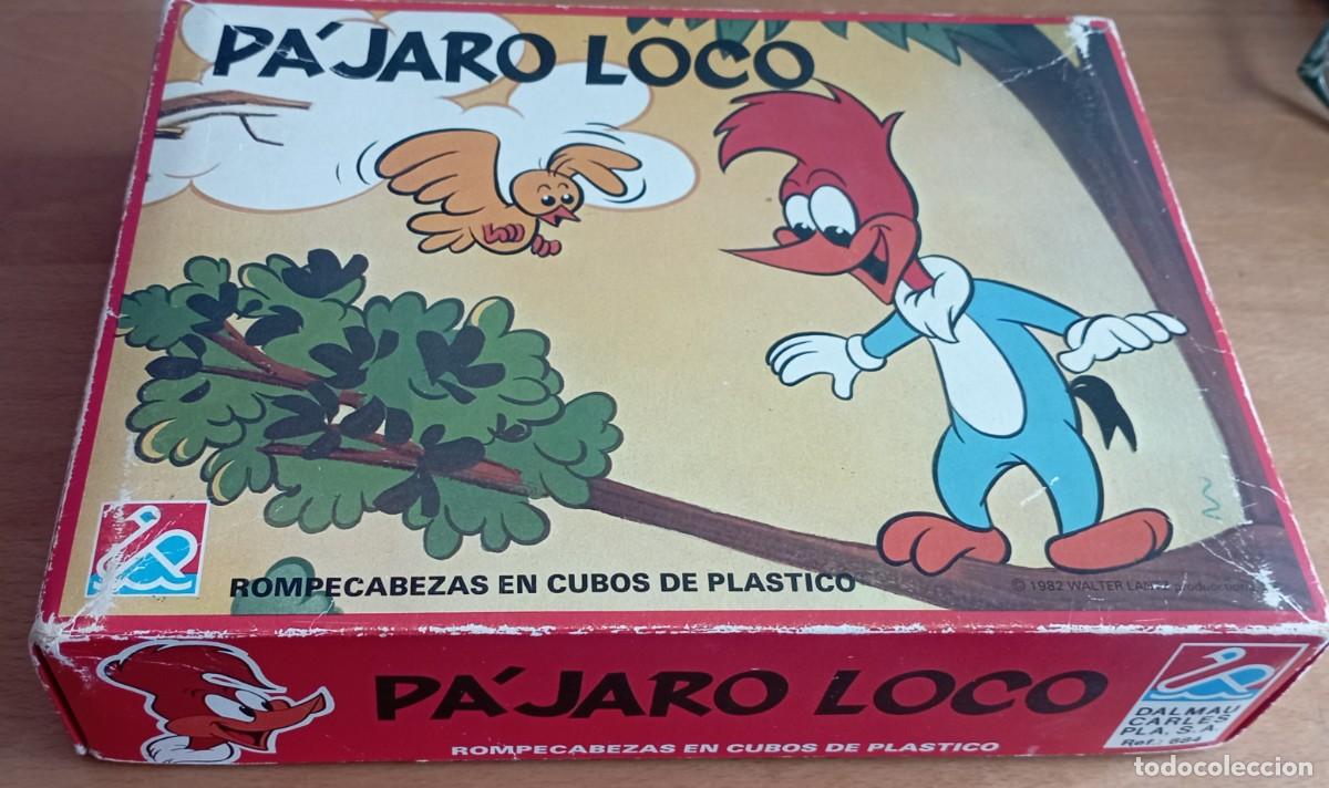 Puzzles: Rompecabezas de cubos P&aacute;jaro loco