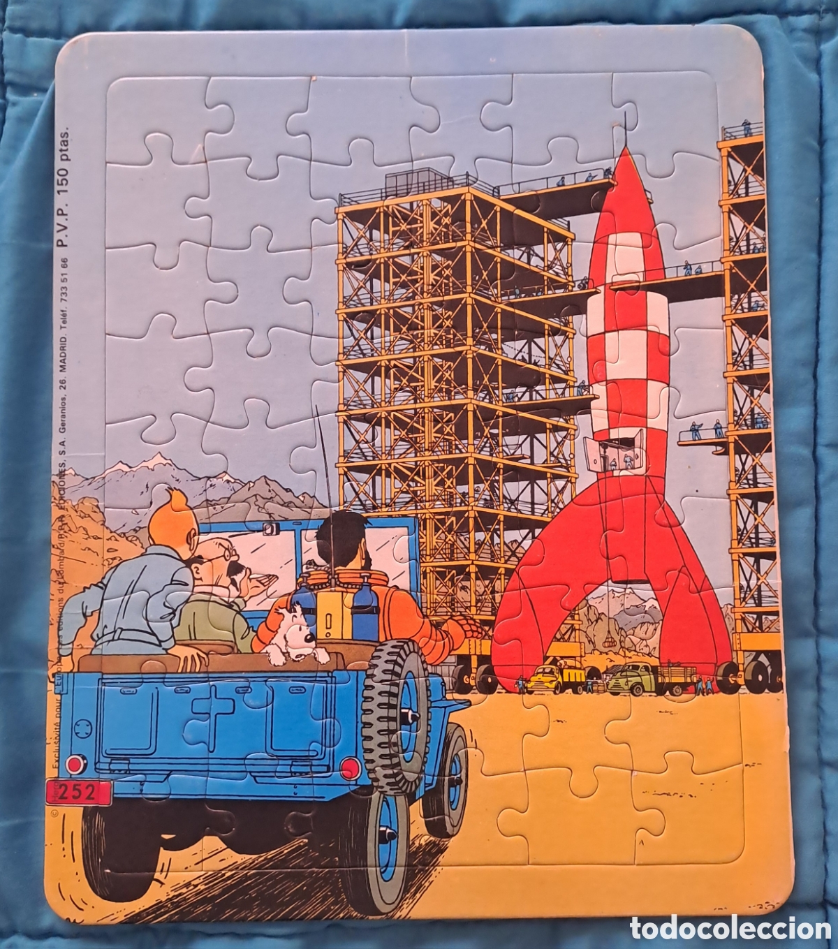 Puzzles: Puzzle Tintin P.P.P. Ediciones