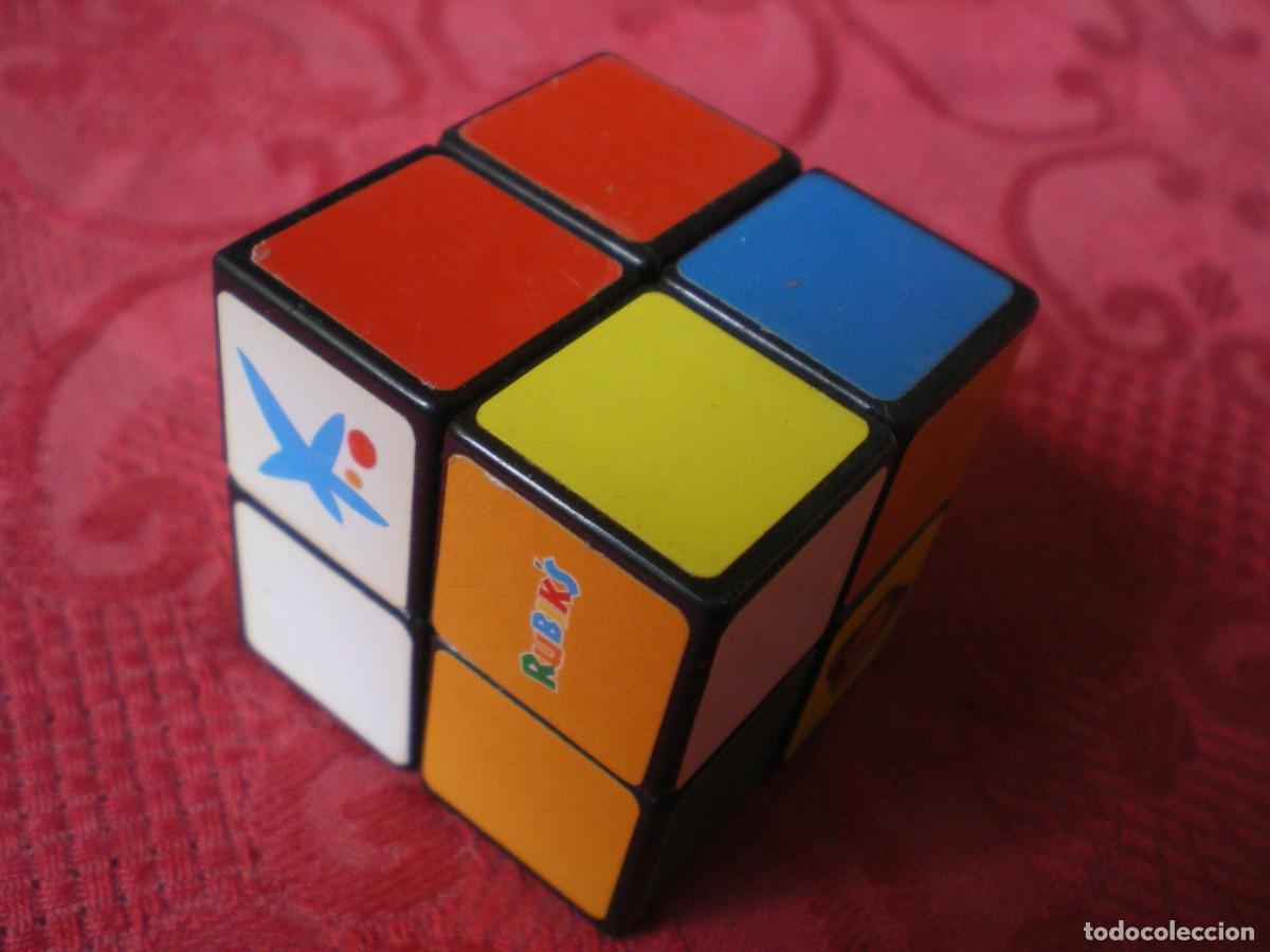 Puzzles: CUBO DE RUBIK. CUBO DE BOLSILLO 2x2x2. PUBLICIDAD LA CAIXA. NUEVO.