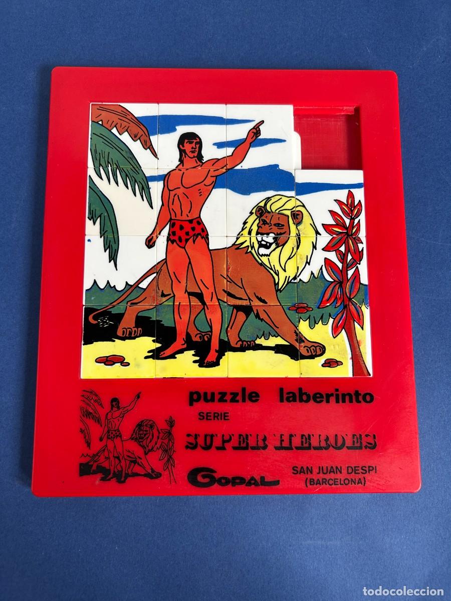Puzzles: PUZZLE LABERINTO DE TARZAN SERIE SUPER HEROES DE GOPAL - BARCELONA