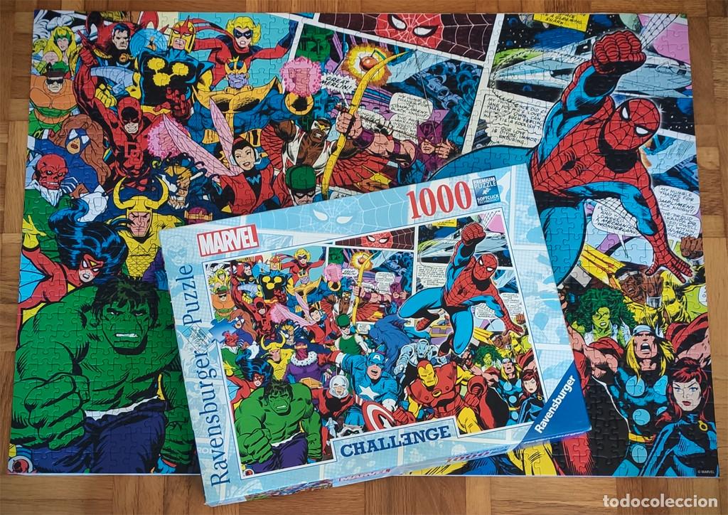 Puzzles: Puzle Marvel H&eacute;roes 1000 piezas