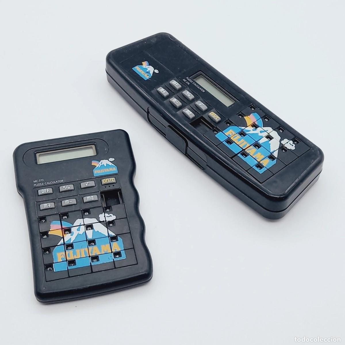 Puzzles: lote 2 Puzzle Calculadora MC-373 & MC-376 Limax FUJIYAMA nunca usadas RAREZAS