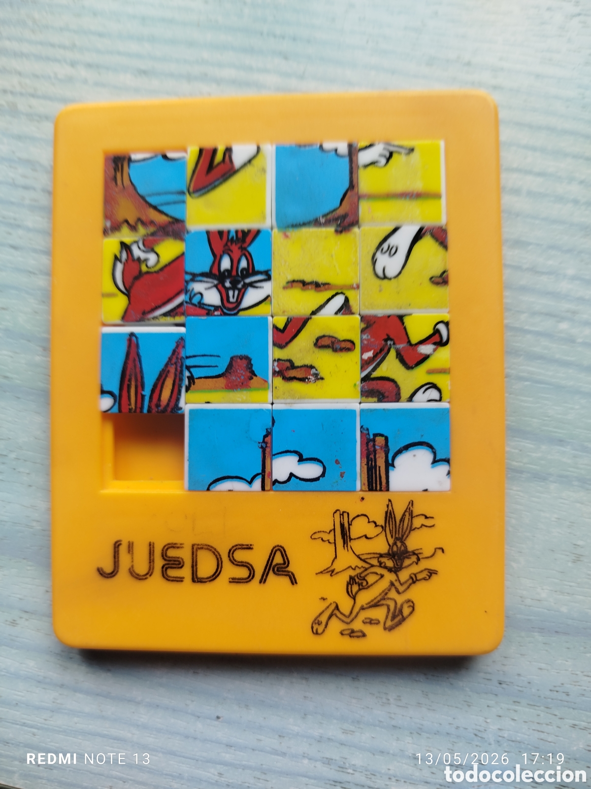 Puzzles: Laberinto de bolsillo juedsa Bugs bunny.a&ntilde;o 70=80