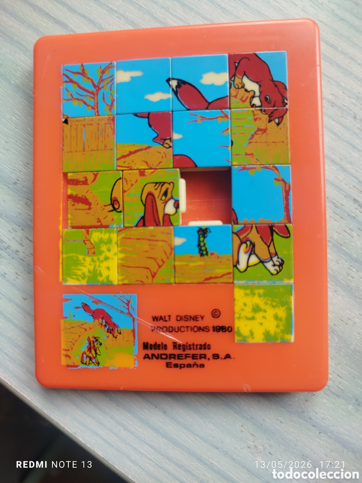 Puzzles: Laberinto de bolsillo wsld Disney 1980