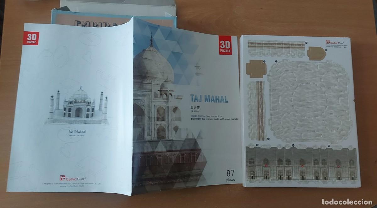 Puzzles: PUZZLE 3D TAJ MAHAL NUEVO CUBIC FUN - Foto 2