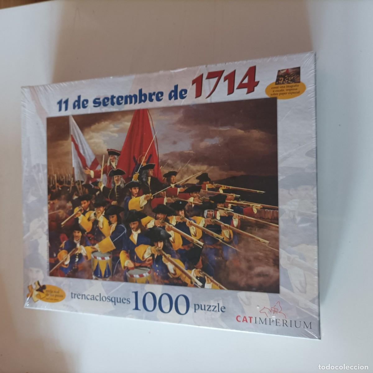 Puzzles: PUZZLE 11 DE SETEMBRE DE 1714 CATIMPERIUM 48 X 68 CM NUEVO . PRECINTADO