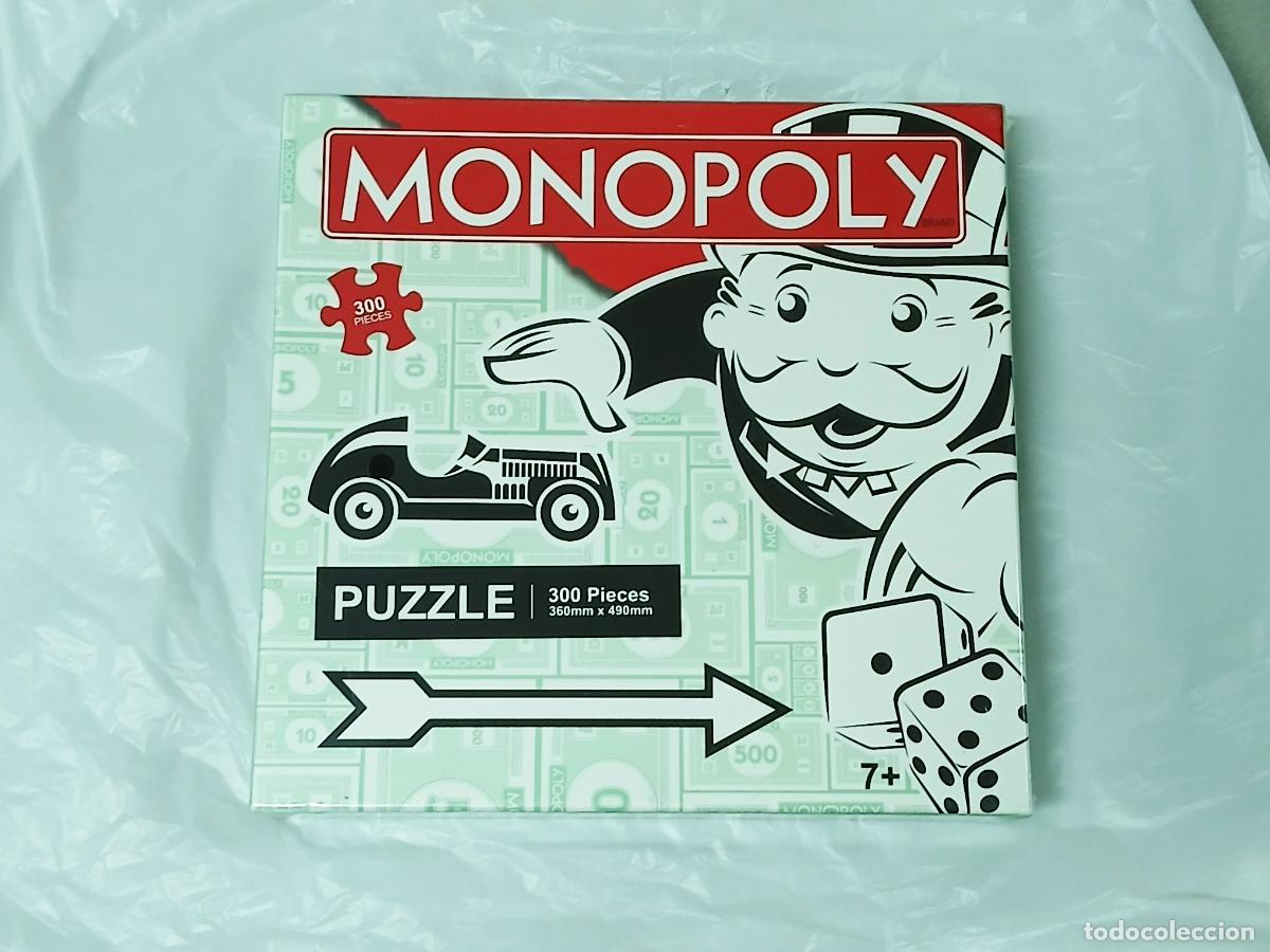 Puzzles: Juguete puzzle Monopoly, 300 piezas, Hasbro 2021, precintado