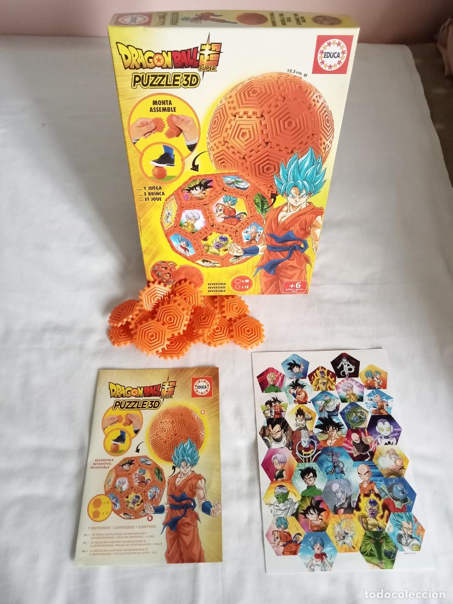 Puzzles: Dragon Ball Super Puzzle 3D Nuevo Bal&oacute;n Mosaico