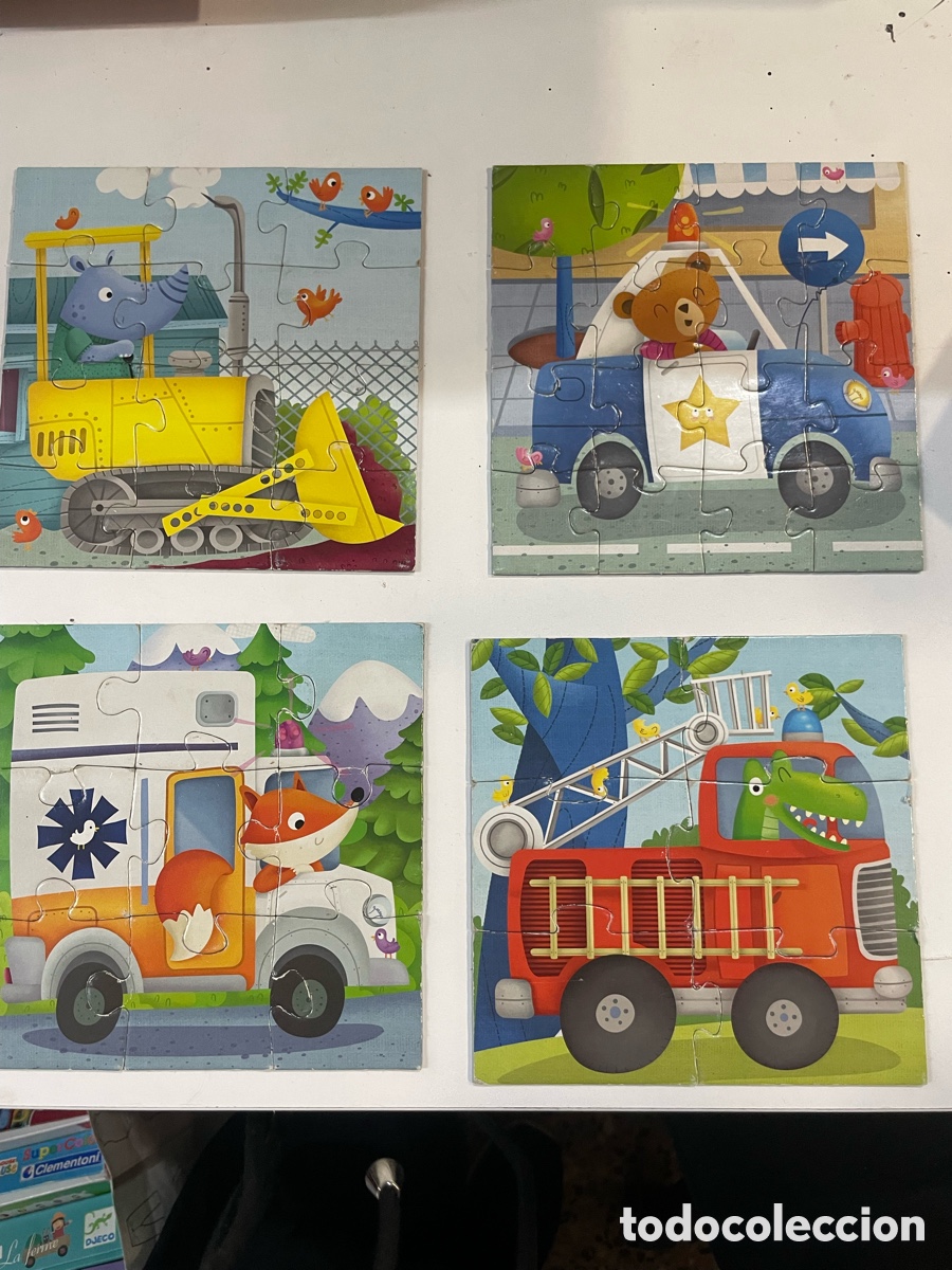 Puzzles: 4 puzzles progresivos - Foto 3