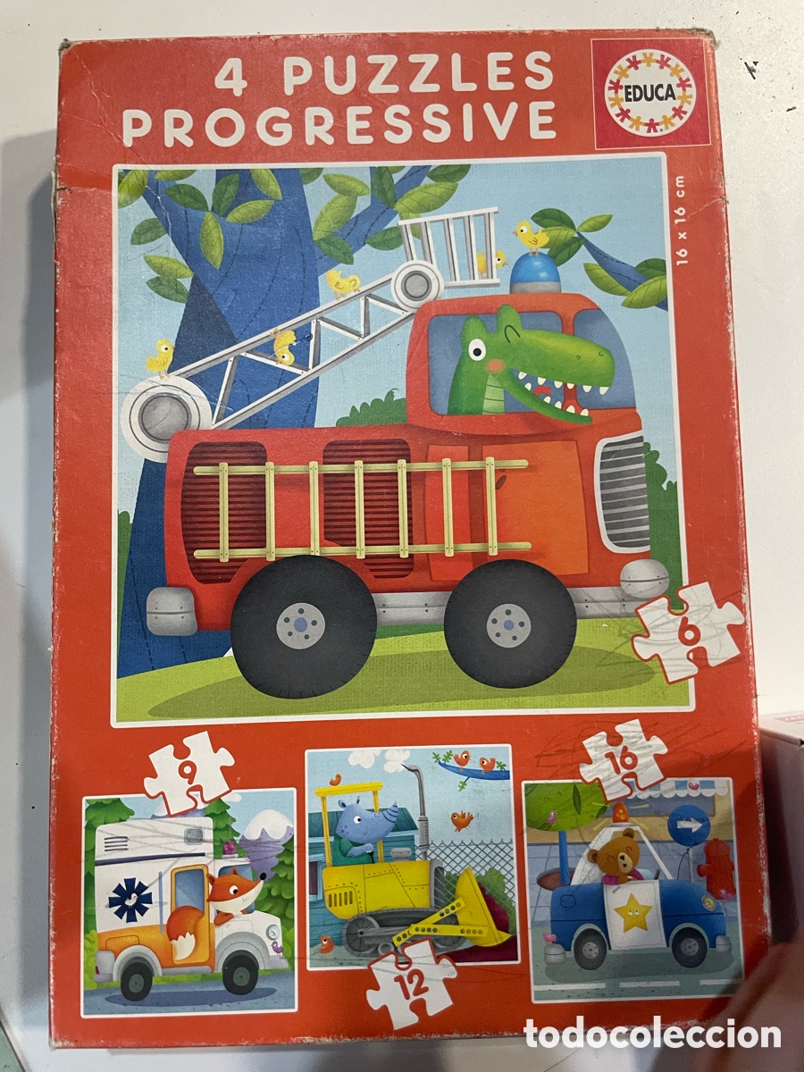 Puzzles: 4 puzzles progresivos - Foto 1