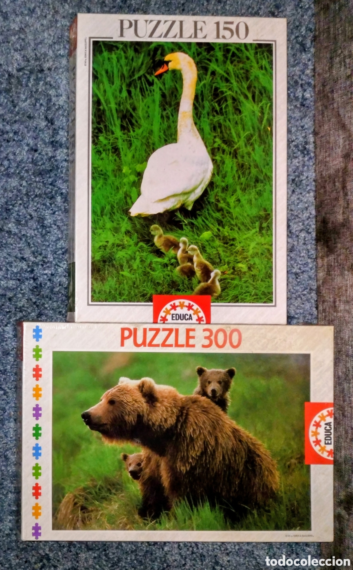 Puzzles: 2 PUZZLES 150 y 300 vintage EDUCA completamente nuevos PRECINTADOS DE ORIGEN SIN ESTRENAR.