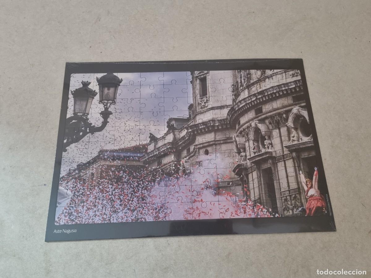 Puzzles: Puzzle de 100 piezas Aste Nagusia (semana grande) de Bilbao precintado