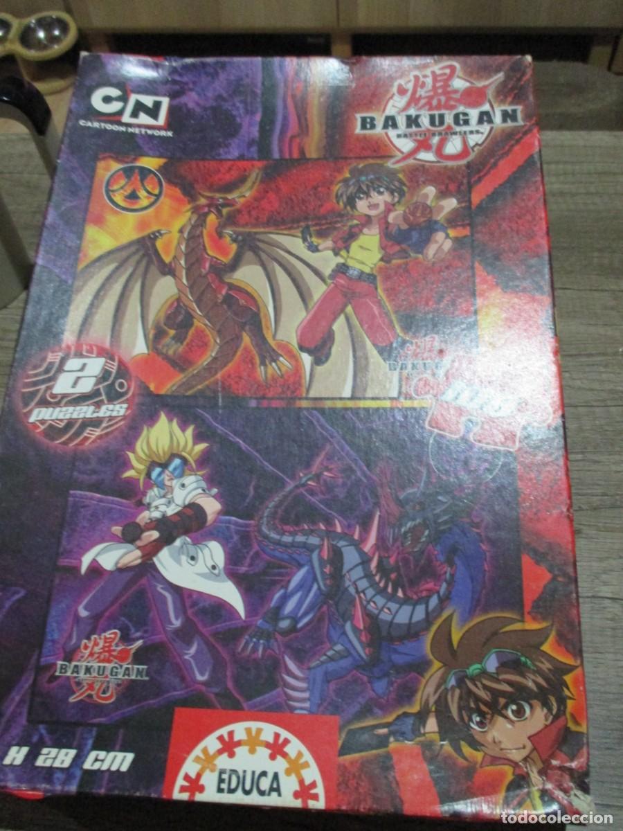 Puzzles: 447- Set 2 Puzzles Bakugan Battle Brawlers (2x100 piezas) - Educa