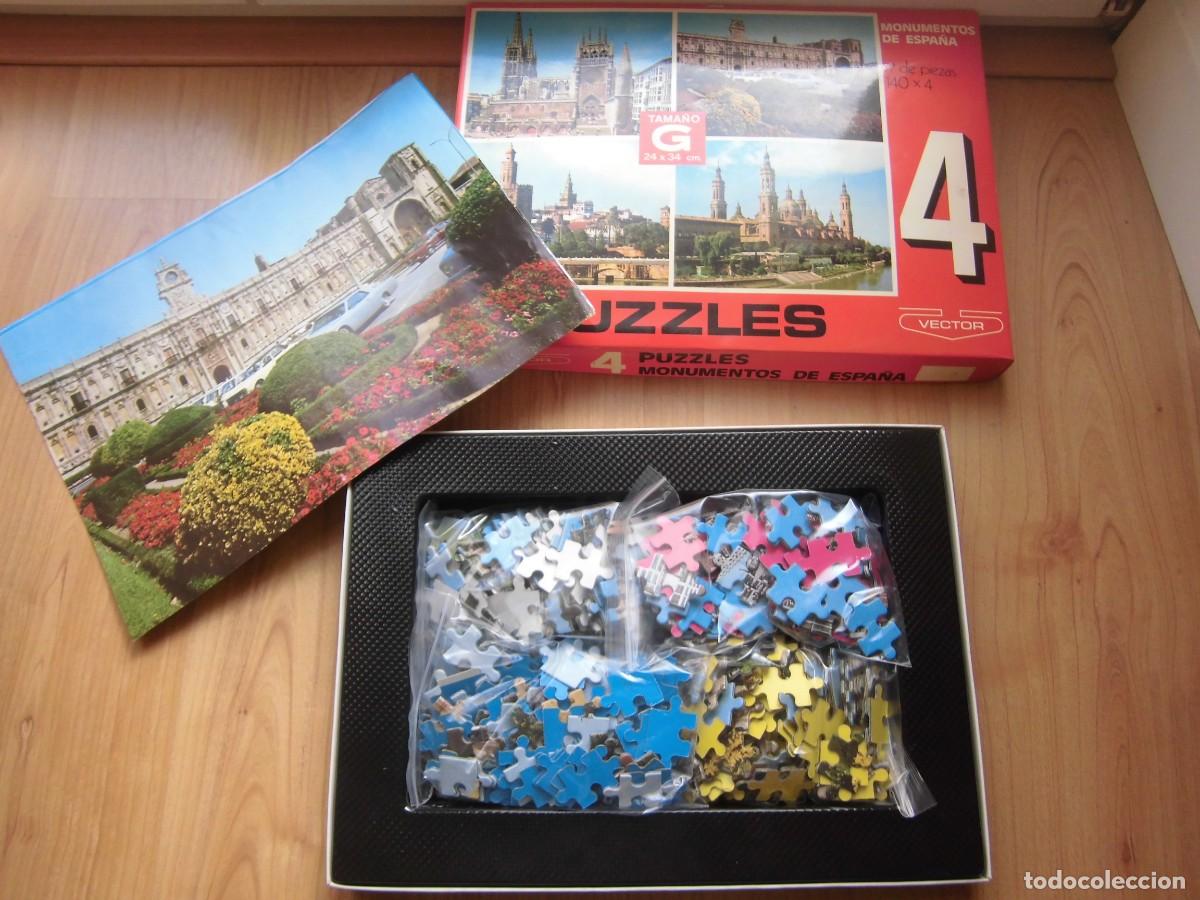 Puzzles: PUZZLE 140 x 4 MONUMENTOS DE ESPA&Ntilde;A VECTOR - Foto 2