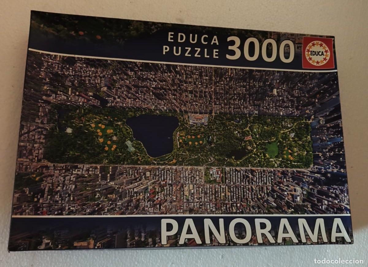 Puzzles: puzzle panor&aacute;mico de 3000 piezas &rdquo;Central Park, Nueva York&rdquo;. Educa . Borras .2016