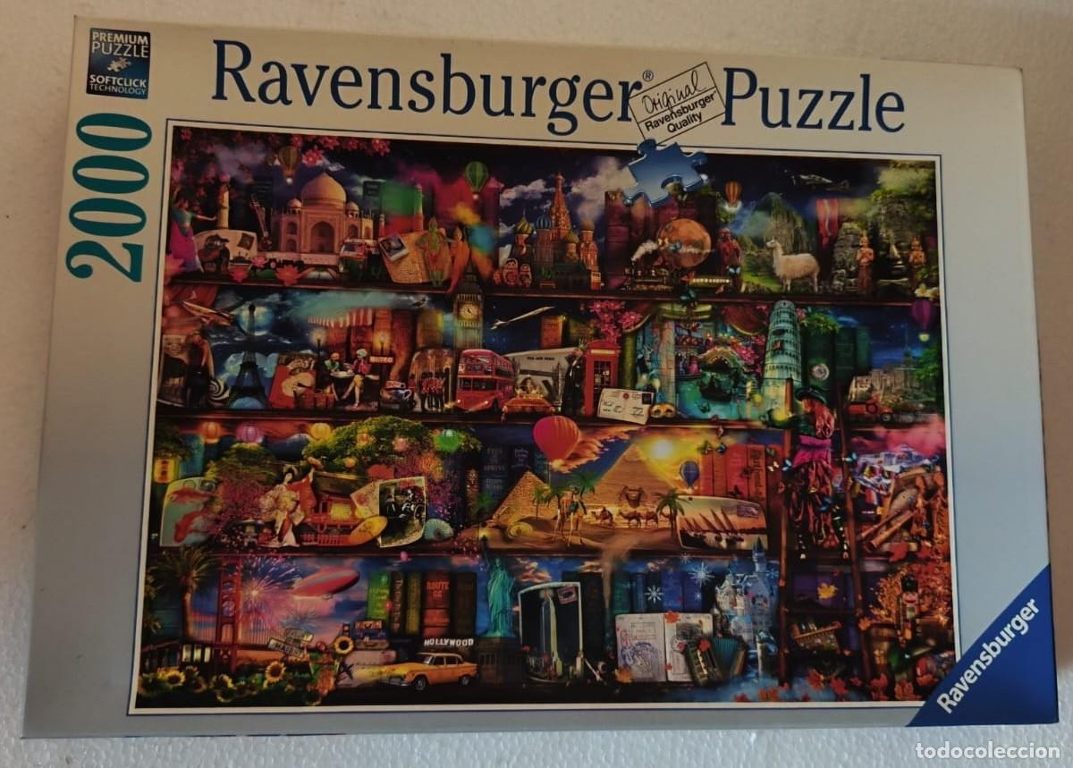 Puzzles: Puzzle 2000 piezas titulado &rdquo;El Milagroso Mundo de los Libros&rdquo;. Softclick Technology . Ravensburger