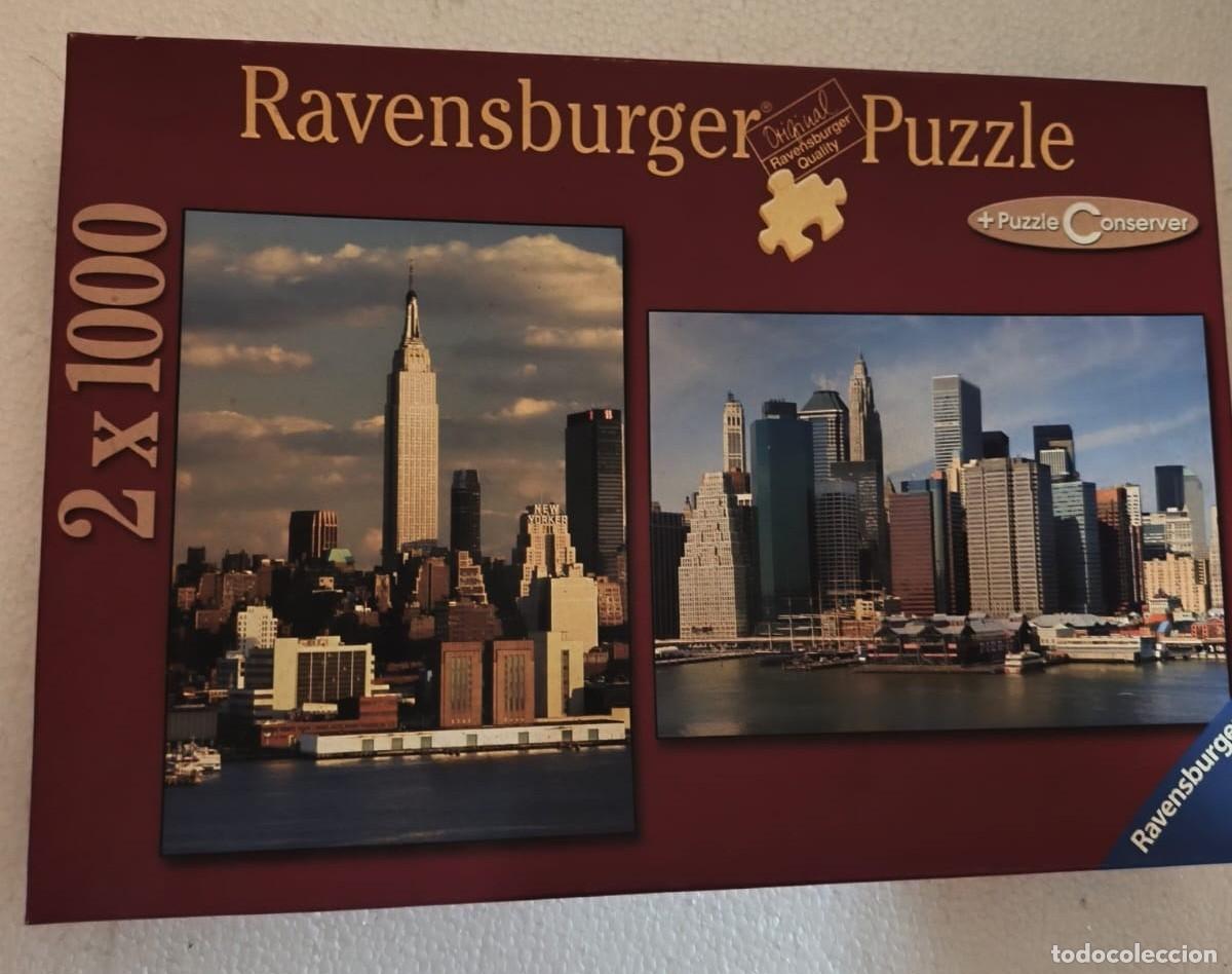 Puzzles: Puzzle de la marca Ravensburger en su edici&oacute;n &rdquo;2 x 1000&rdquo; (2 puzzles) Manhattan
