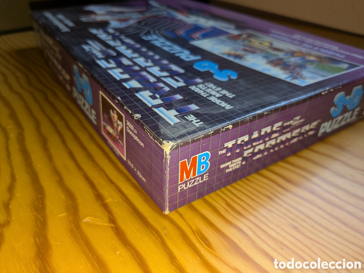 Puzzles: Puzzle 3D Transformers Evil Decepticon MB (1985) - G1 - Completo en caja (ref. 3029.21) - Foto 3