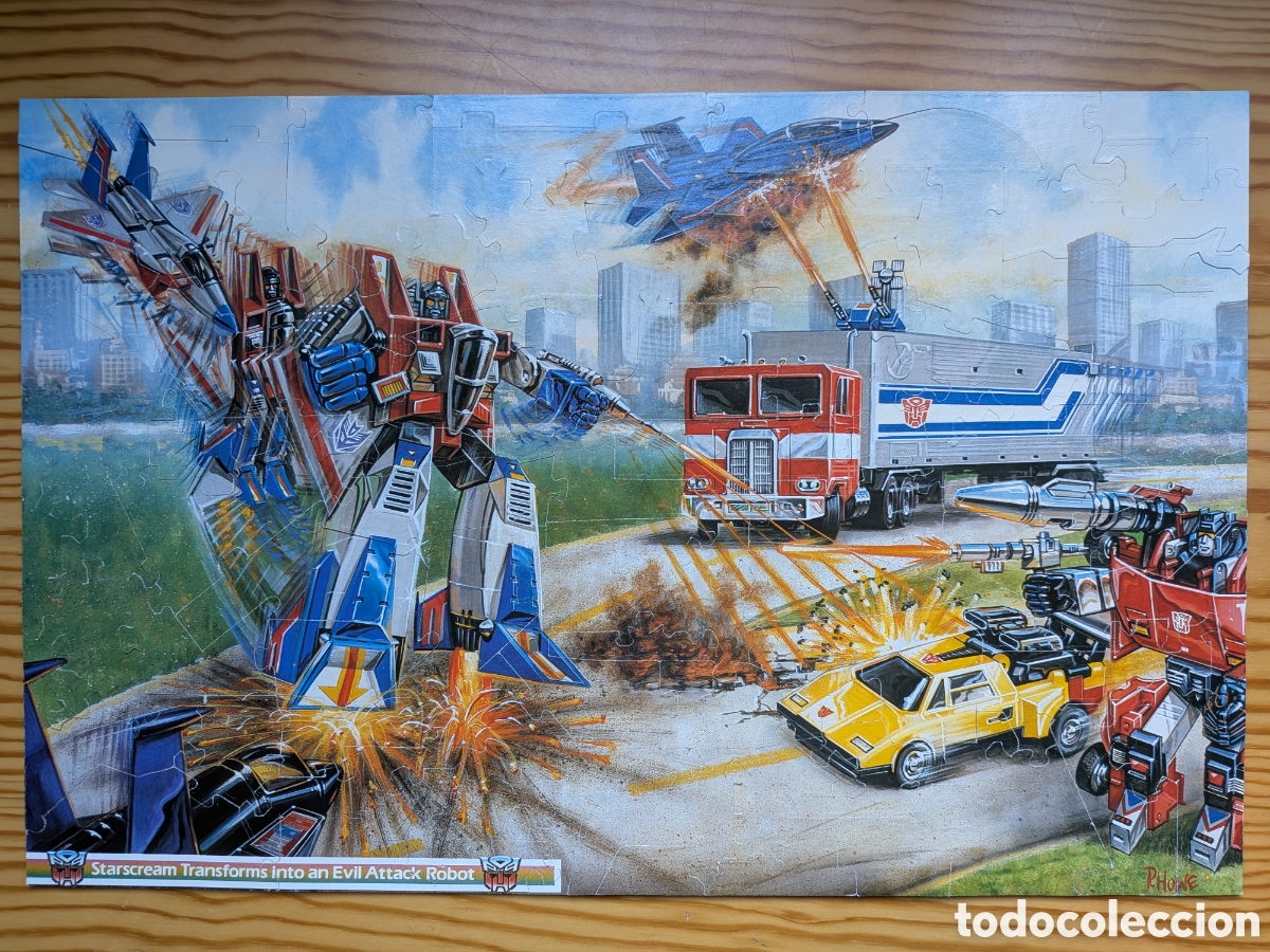 Puzzles: Puzzle 3D Transformers Evil Decepticon MB (1985) - G1 - Completo en caja (ref. 3029.21) - Foto 12