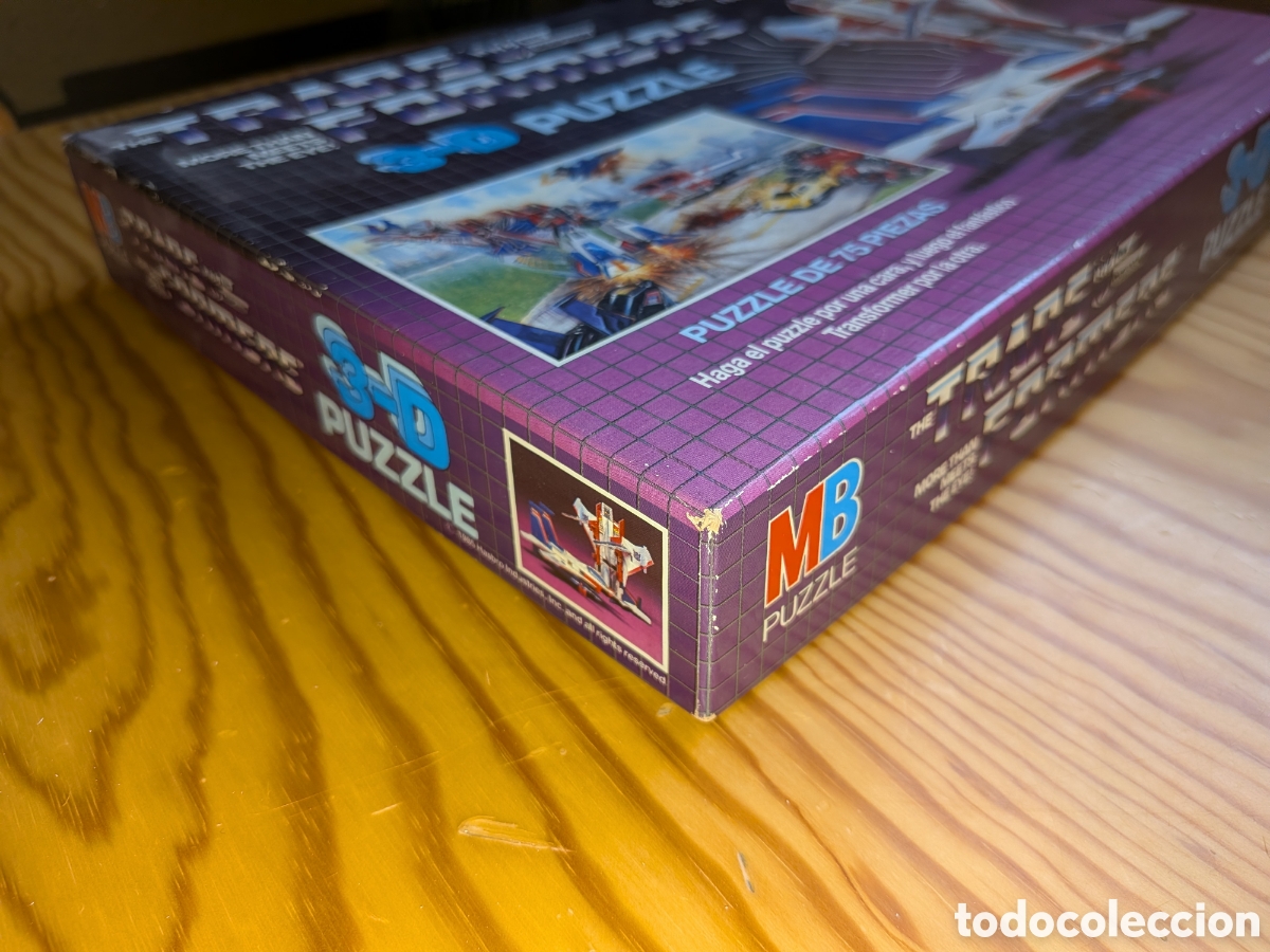 Puzzles: Puzzle 3-D Transformers Decepticon MB 1985