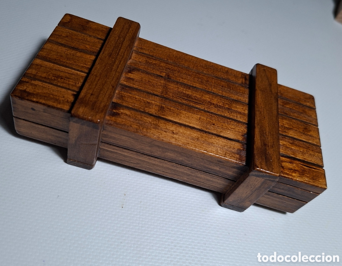 Puzzles: CAJA SECRETA - JUEGOS DE INGENIOS EN MADERA - HOJA DE SOLUCIONES
