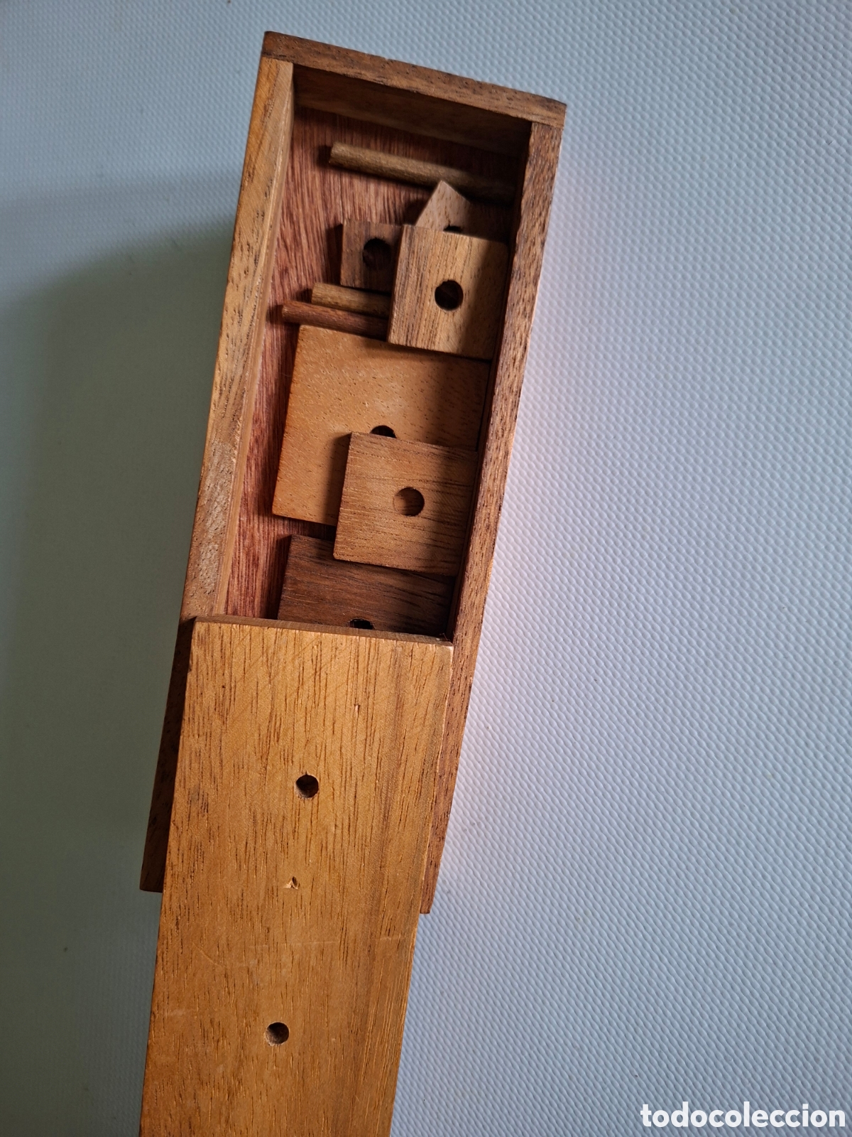 Puzzles: TORRE DE HANOI ROMPECABEZAS - JUEGOS DE INGENIO EN MADERA - Foto 3