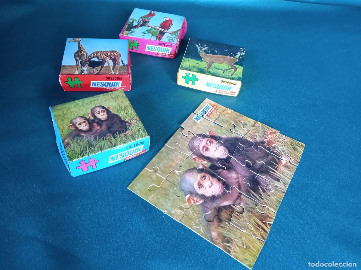 Puzzles: Lote PUZZLES Publicitarios NESQUIK.