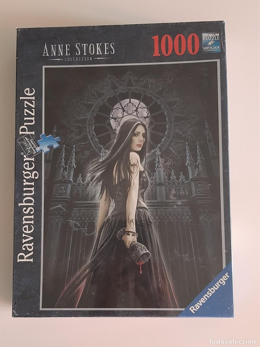 Puzzles: Ravensburger 1000 piezas / Anne Stokes &ldquo;Midnight Moon&rdquo; (2009) / Precintado