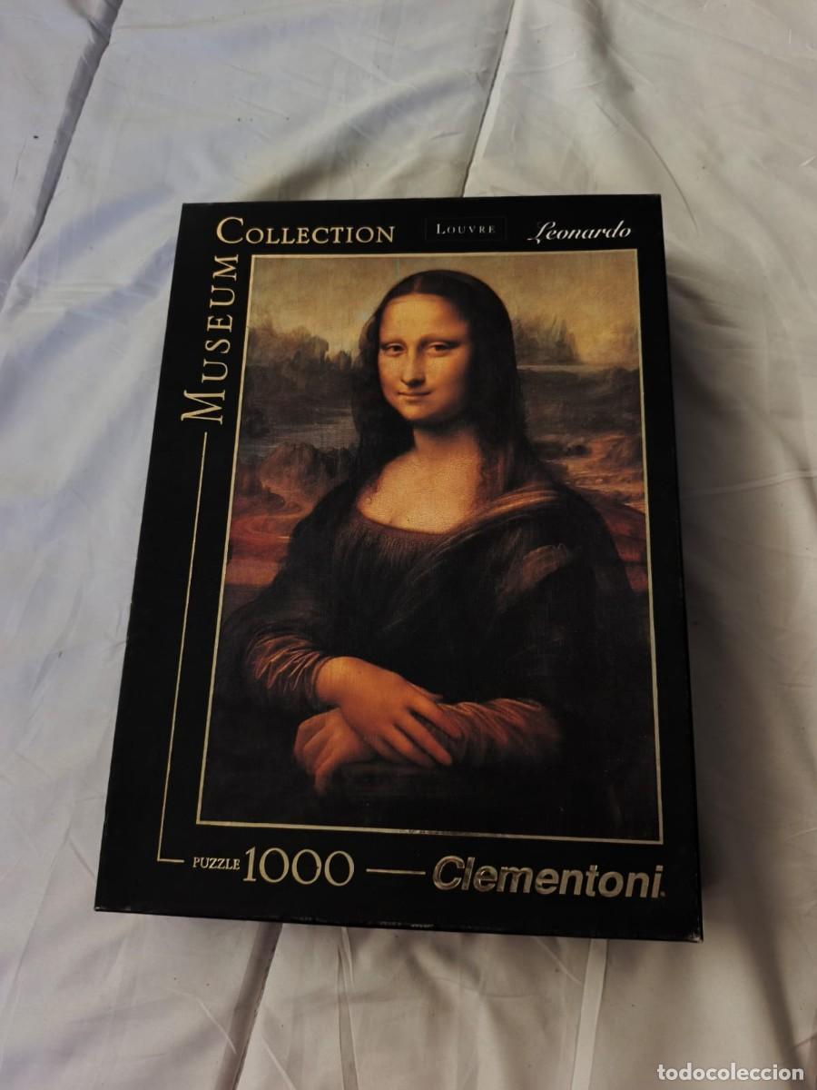Puzzles: Puzzle Leonardo Luvre . Museum Collection. 1000 piezas . Mona Lisa . Clementoni . Caja original