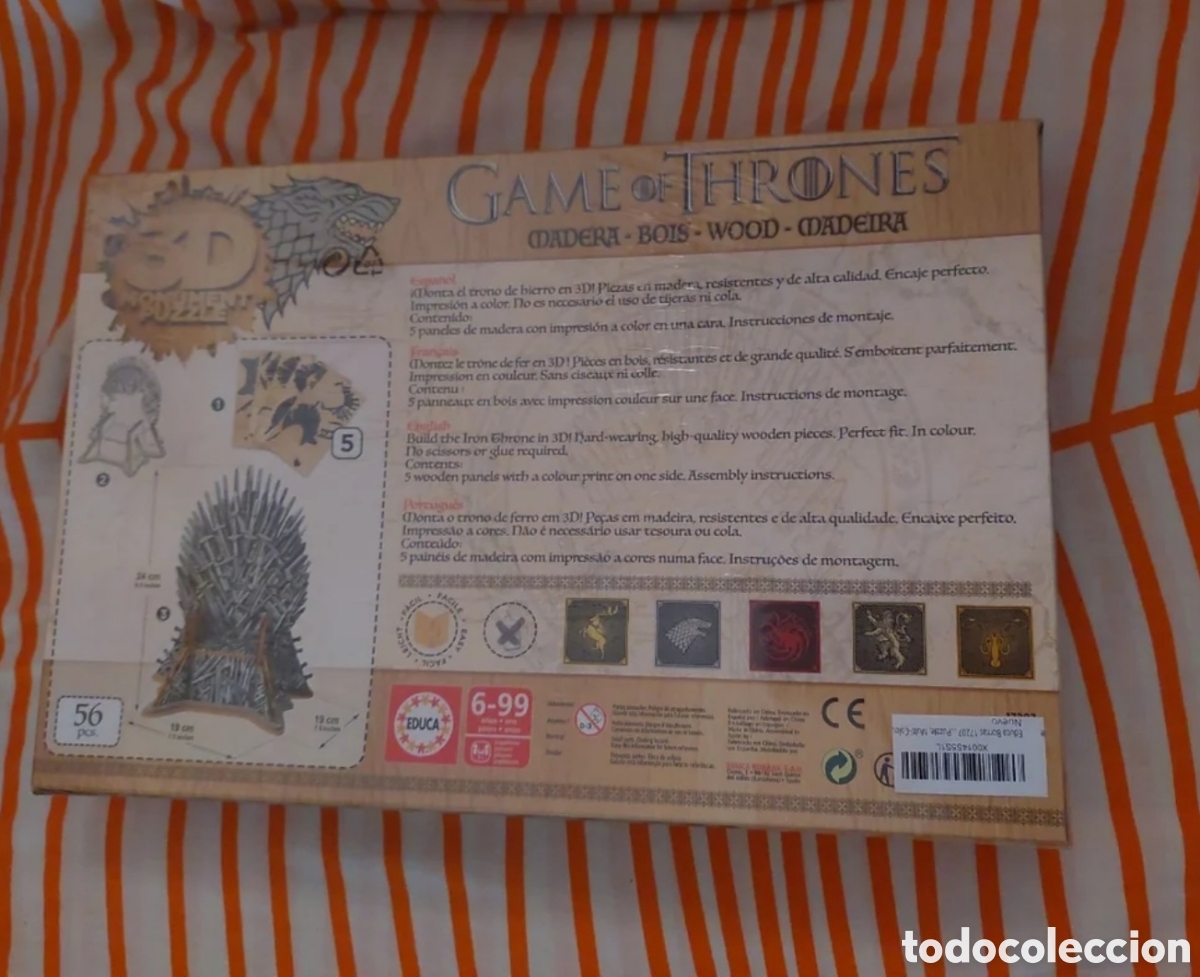Puzzles: Puzzle 3D Juego de Tronos Game of Thrones - Foto 2