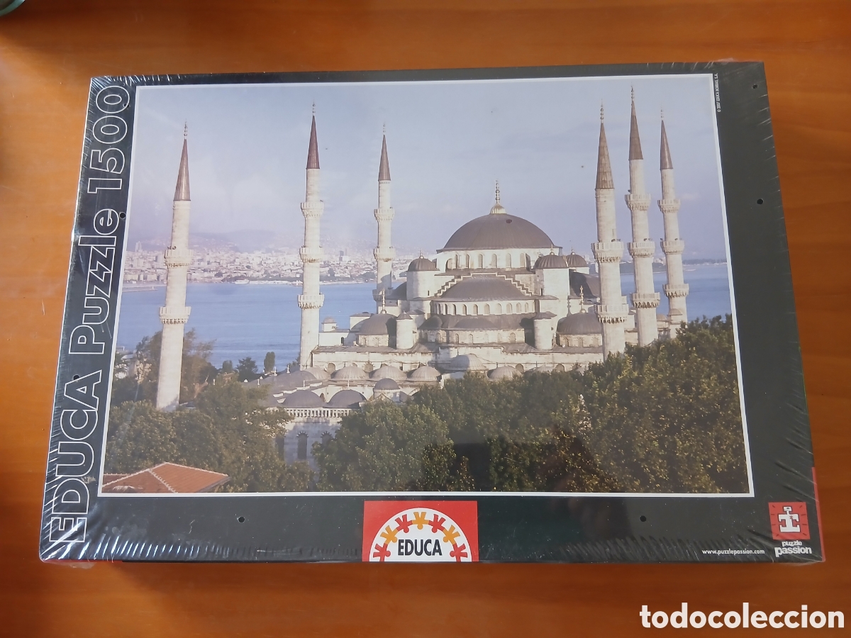 Puzzles: Puzzle Mezquita Azul Educa 1500 Piezas.Precintado