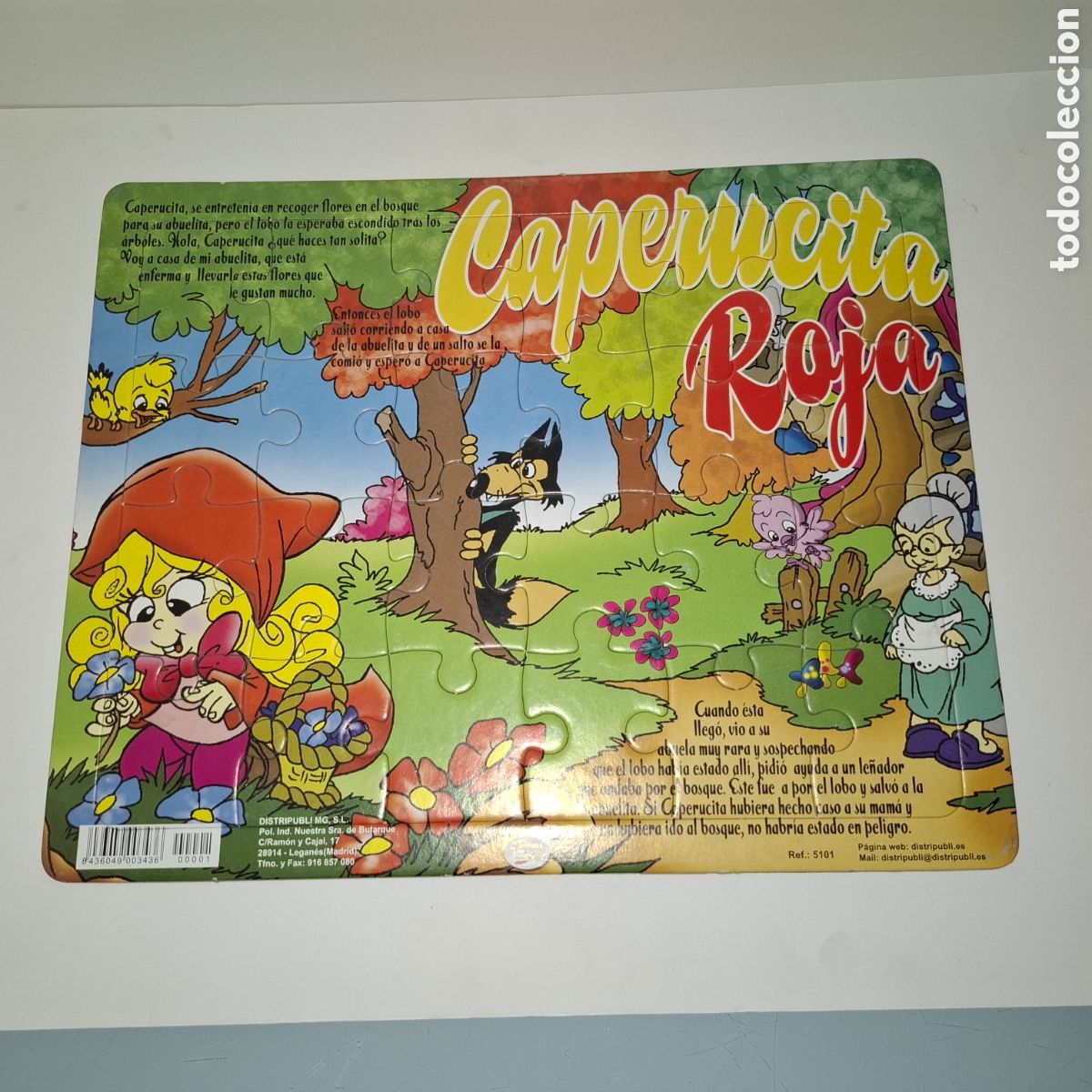 Puzzles: PUZZLE DE LA CAPERUCITA ROJA