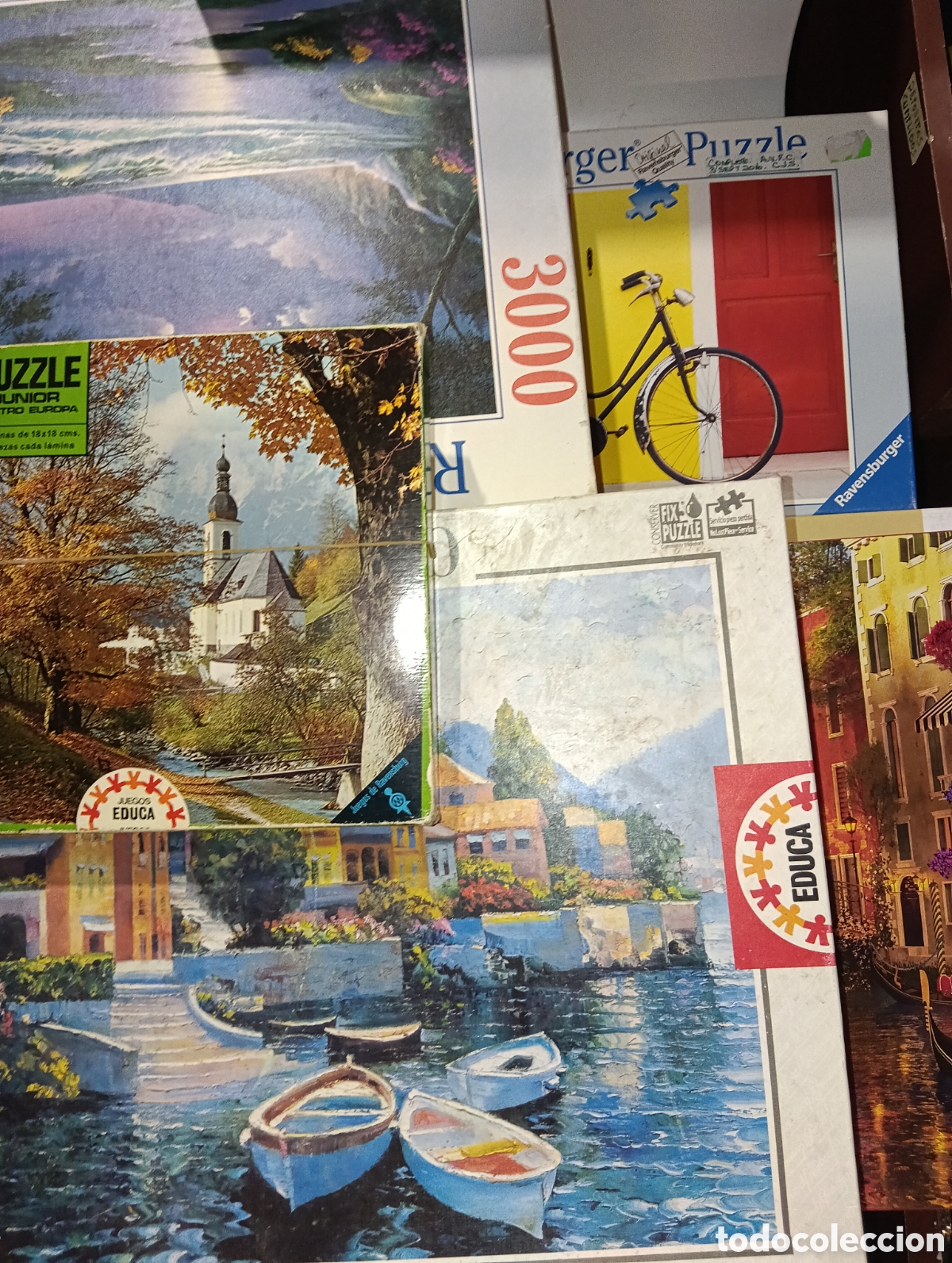 Puzzles: LOTE 10 PUZZLES DE HASTA 3000 PIEZAS